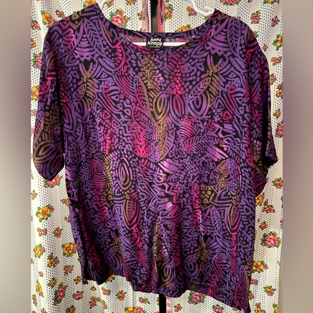 VTG Judy Knapp Leopard Top 🐆